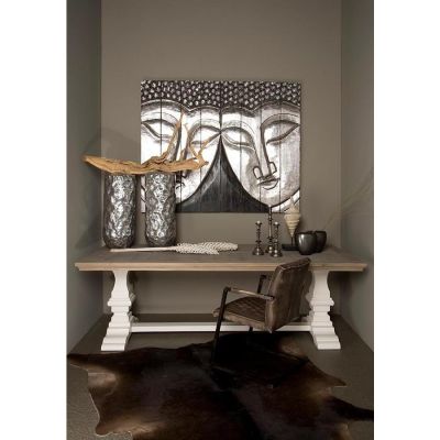 Tower Living Toscana eettafel - 220 cm - wit