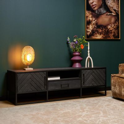 Starfurn Tv meubel New York - 165 cm - zwart