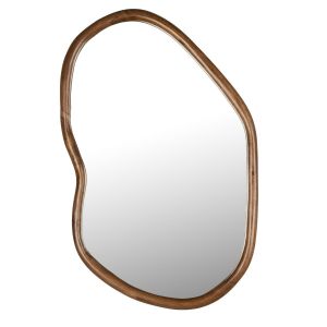 Dutchbone Ashley spiegel - walnoot