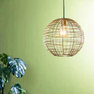 Light & Living Mirana hanglamp Ø35x33 cm goud