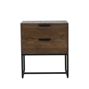 Light & Living Meave kast 60x40x70 cm hout mat donkerbruin