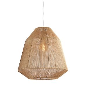 Light & Living Malva hanglamp Ø60x60 cm - jute natural