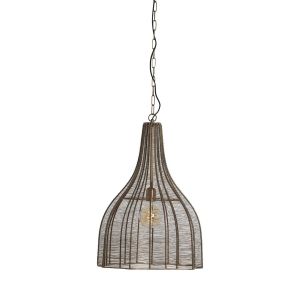 Light & Living Mariama hanglamp Ø45 cm - antique bronze