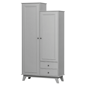 Woood Lily garderobekast grenen 190 cm clay