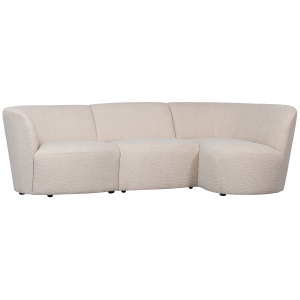 Woood Coco 3-zits ronding rechts boucle