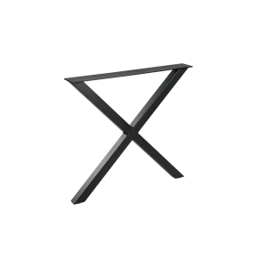 Tablo onderstel X-poot metaal zwart (1 stuks) van het woonmerk Woood