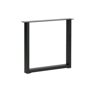 Woood Tablo Maastricht U-poot metaal zwart (1 stuks)