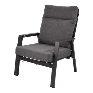 Loungestoel Ohio - grijs