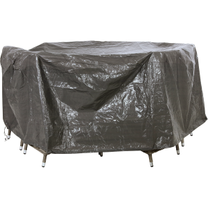 Beschermhoes zitgroep Ø250cm - grijs