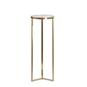 Light & Living Retiro pilaar Ø40x101 cm - glas bruin/licht goud