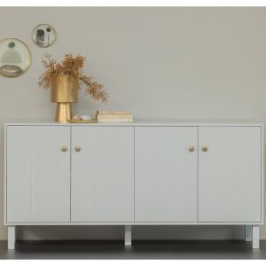 Woood Madu dressoir - 160 cm - wolkengrijs