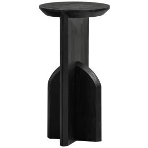 Woood Kioni smalle bijzettafel acacia hout - zwart