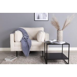 Svea Kiva fauteuil - teddy - wit