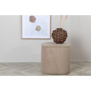 Svea Arlo poef - teddy - beige