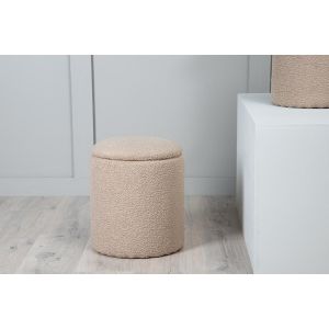 Svea Zara poef - teddy - beige