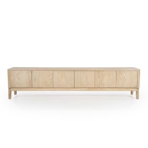 Eleonora Tv-meubel Harvey - eikenhout - 220 cm