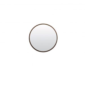 Light & Living Mamali spiegel Ø41 cm - mangohout bruin