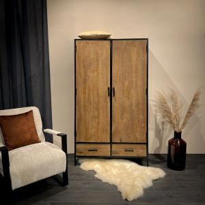 Livingfurn Sturdy wandkast 100x170 cm