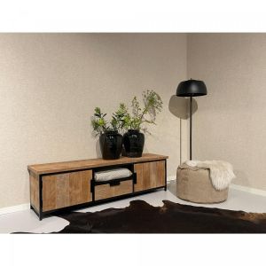 Livingfurn Tomar TV-meubel - 180 cm - naturel - hout
