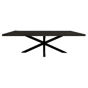 Starfurn Eettafel Denver 160 cm rechthoek - zwart
